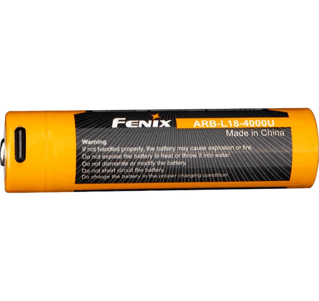 Fenix 18650 Akku, Li-Ion, 4000 mAh, 5 V