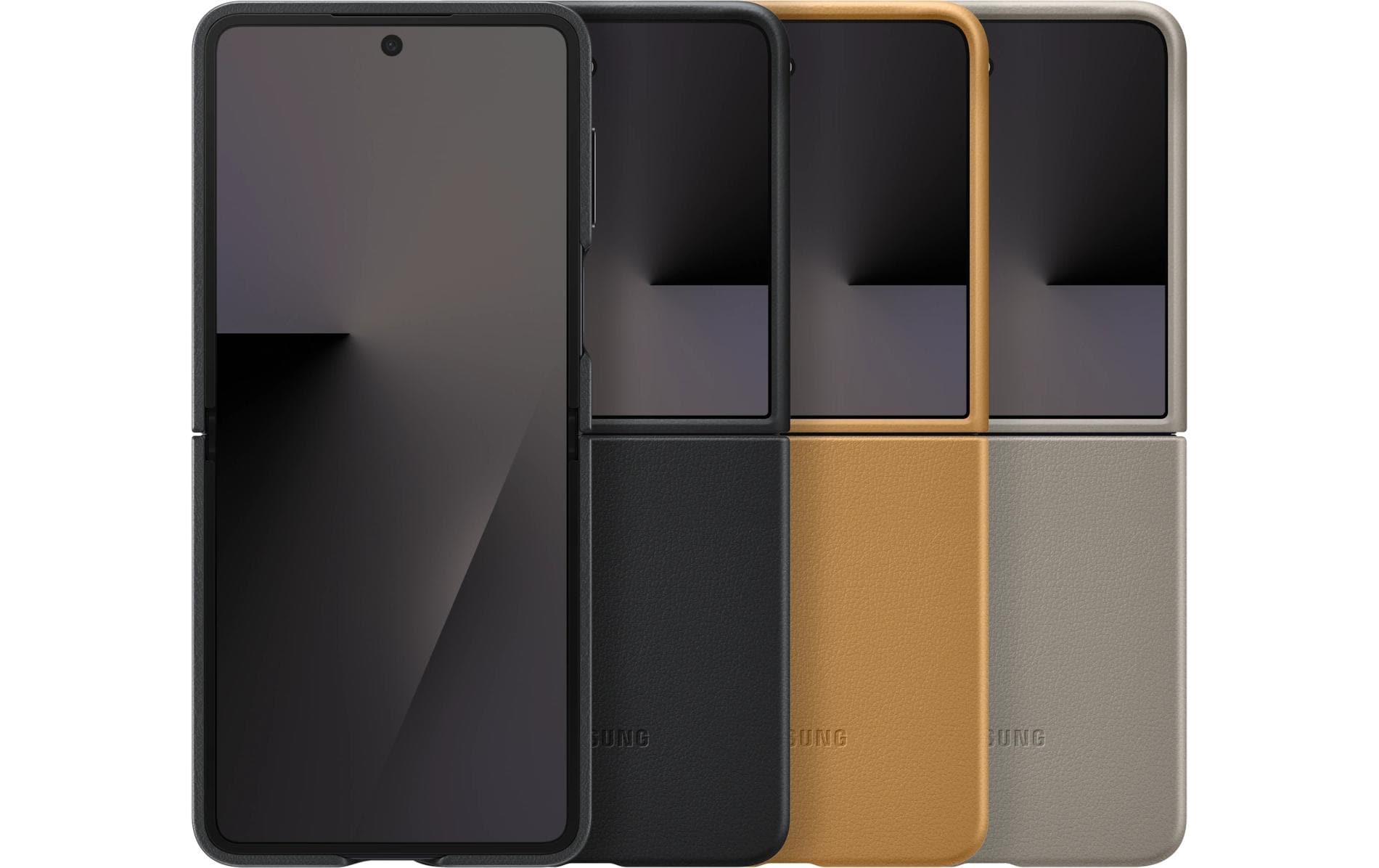Samsung Backcover – für Samsung Galaxy Z Flip7 – schwarz – Silikon