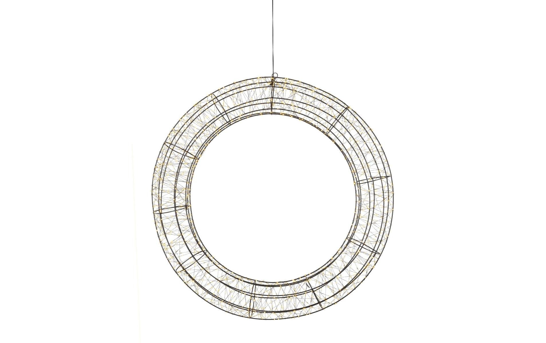 STT LED-Lichterkranz – Ø 78 cm, 1800 LEDs – Kupfer, Schwarz