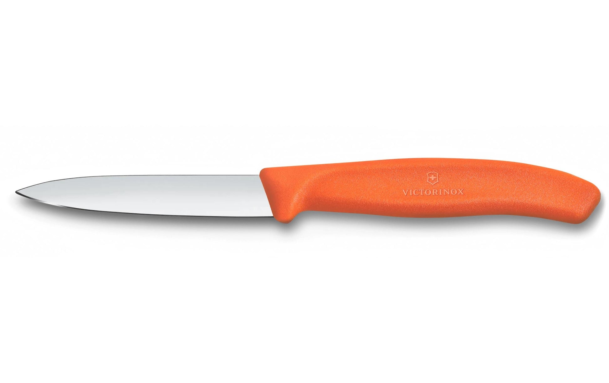 Victorinox Gemüsemesser 8 cm, Edelstahl, Polypropylen (PP), Orange