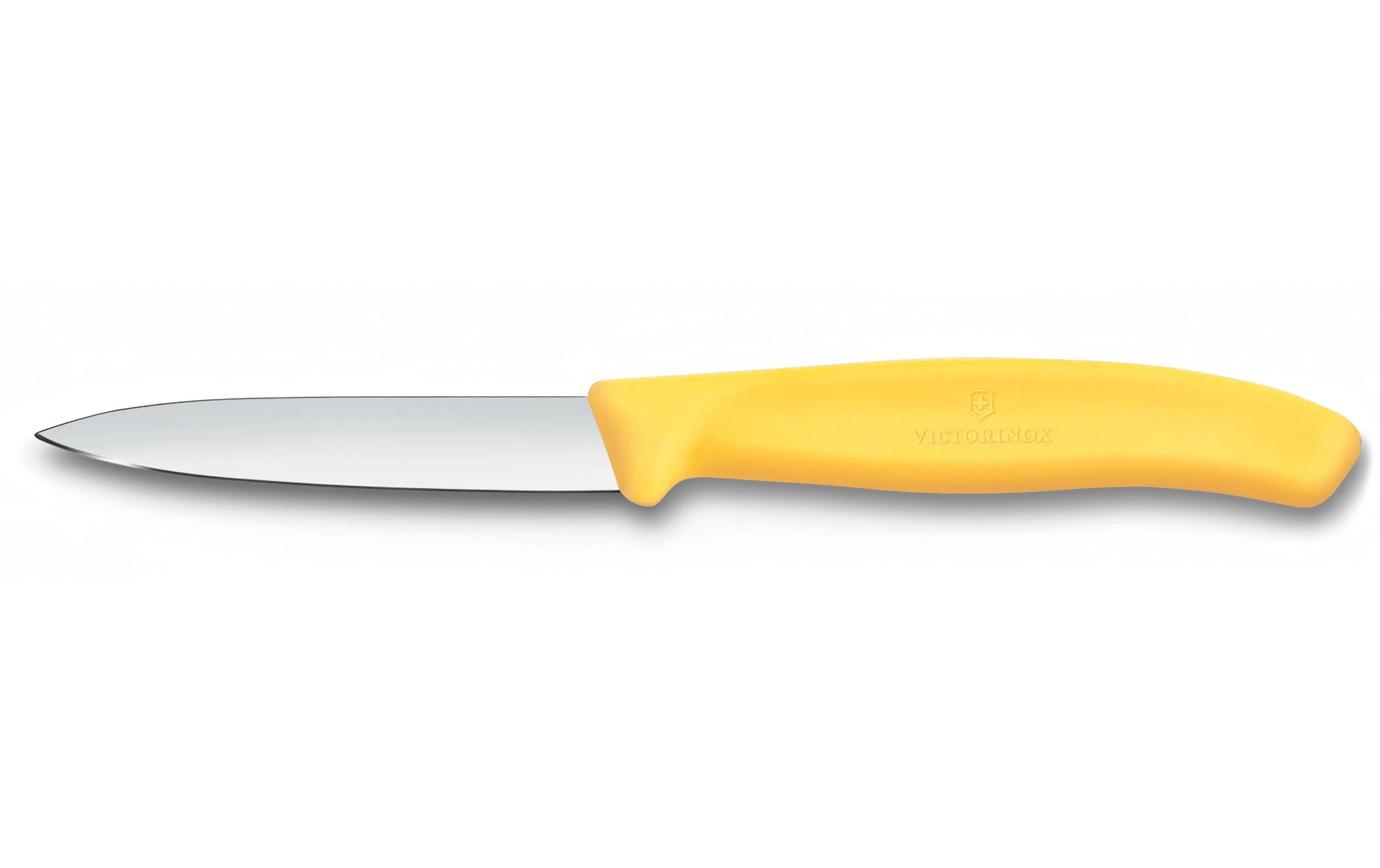 Victorinox Gemüsemesser 8 cm, Edelstahl, Polypropylen (PP), Gelb