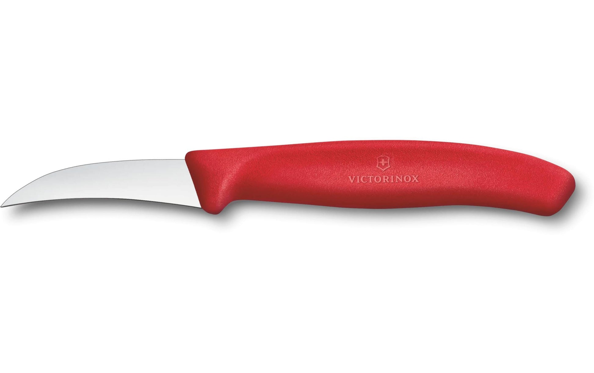 Victorinox Tourniermesser 6 cm, Edelstahl, Griff Polypropylen (rot)