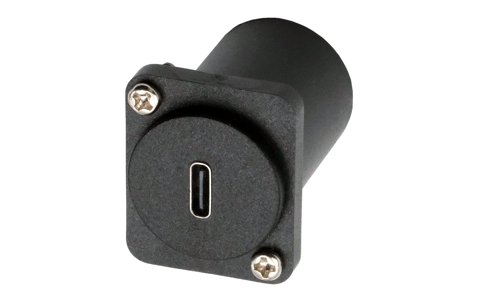 EXSYS USB-Adapter USB-C auf USB-C – USB 3.2 Gen 1 (5 Gbit/s) – Power Delivery – Schwarz