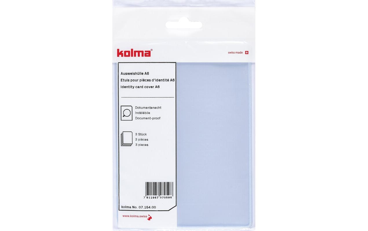 Kolma Stecketui – für A6 – 105 × 148 mm, Kunststoff, transparent – 3 Stück