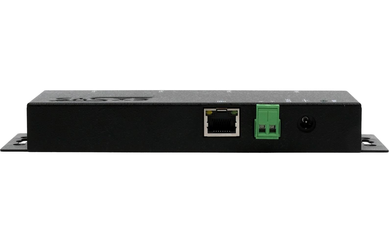 EXSYS EX-6124-2 Serieller Device-Server RS-232/422/485 zu Ethernet – 4× Ports, RJ-45, für serielle Geräte