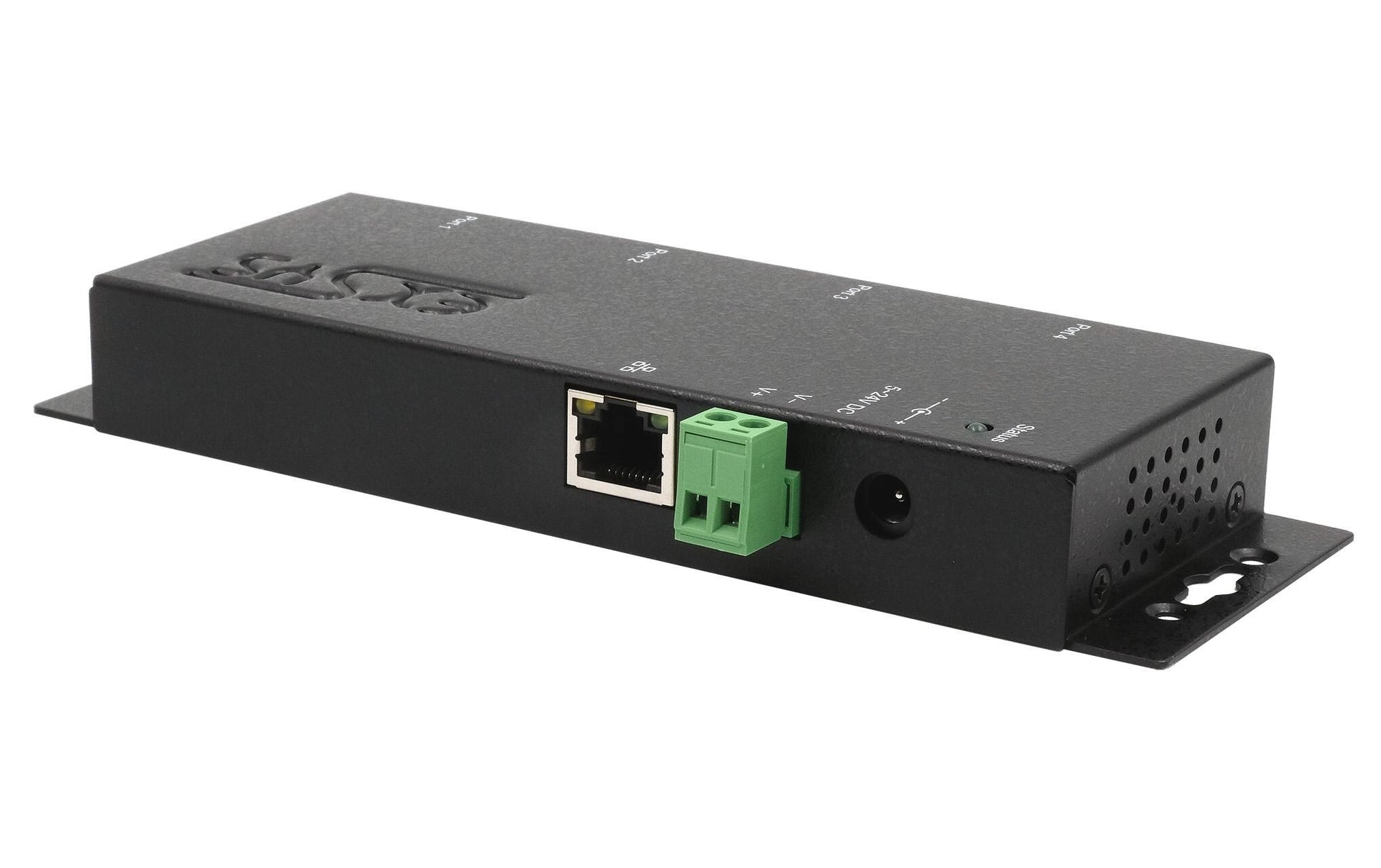 EXSYS EX-6124-2 Serieller Device-Server RS-232/422/485 zu Ethernet – 4× Ports, RJ-45, für serielle Geräte