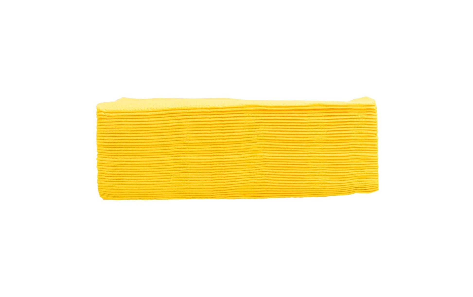 PRONAPPE Servietten gelb – 20 × 20 cm, 2-lagig – 50 Stück