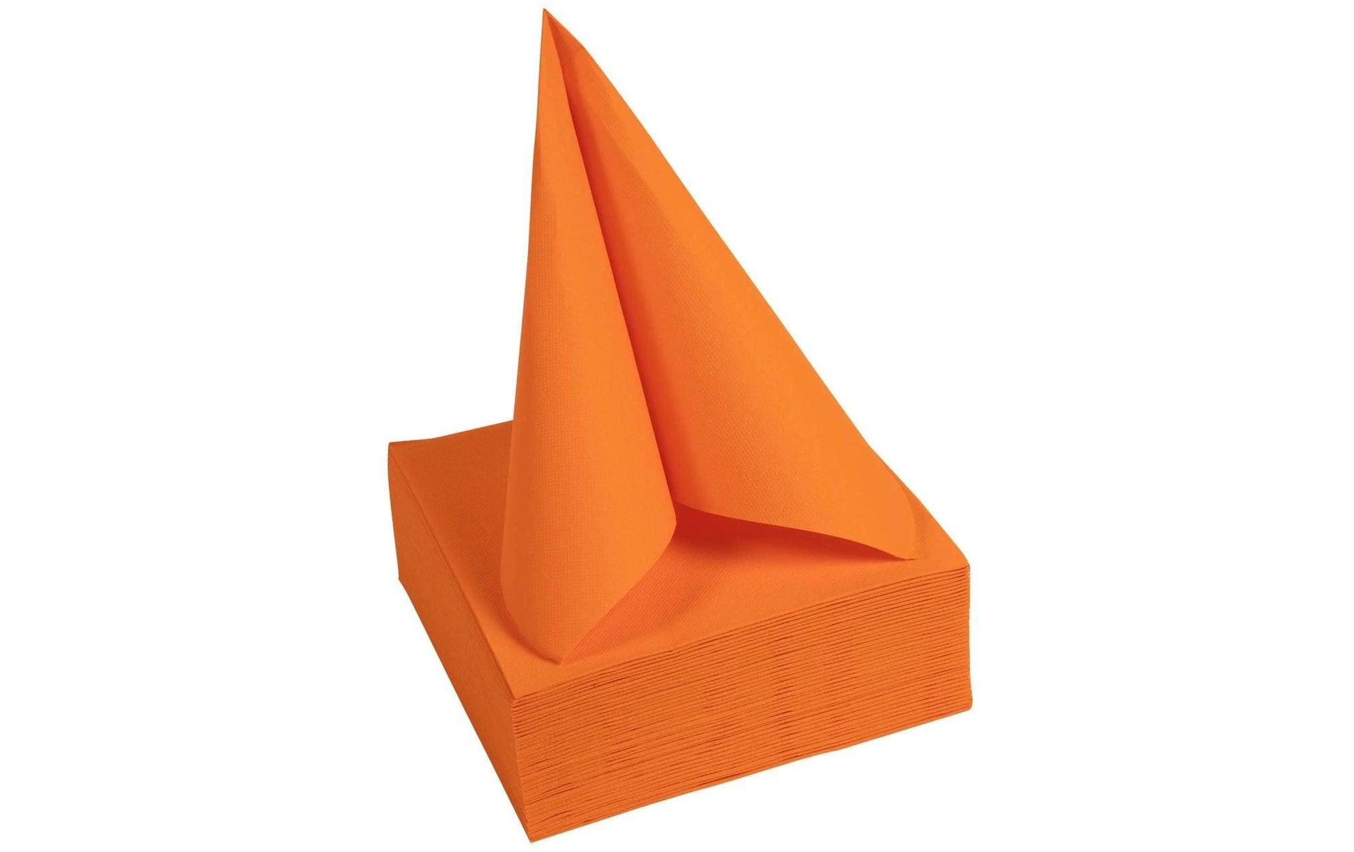 PRONAPPE Cocktailservietten, 20 × 20 cm, Orange – FSC – 50 Stk.
