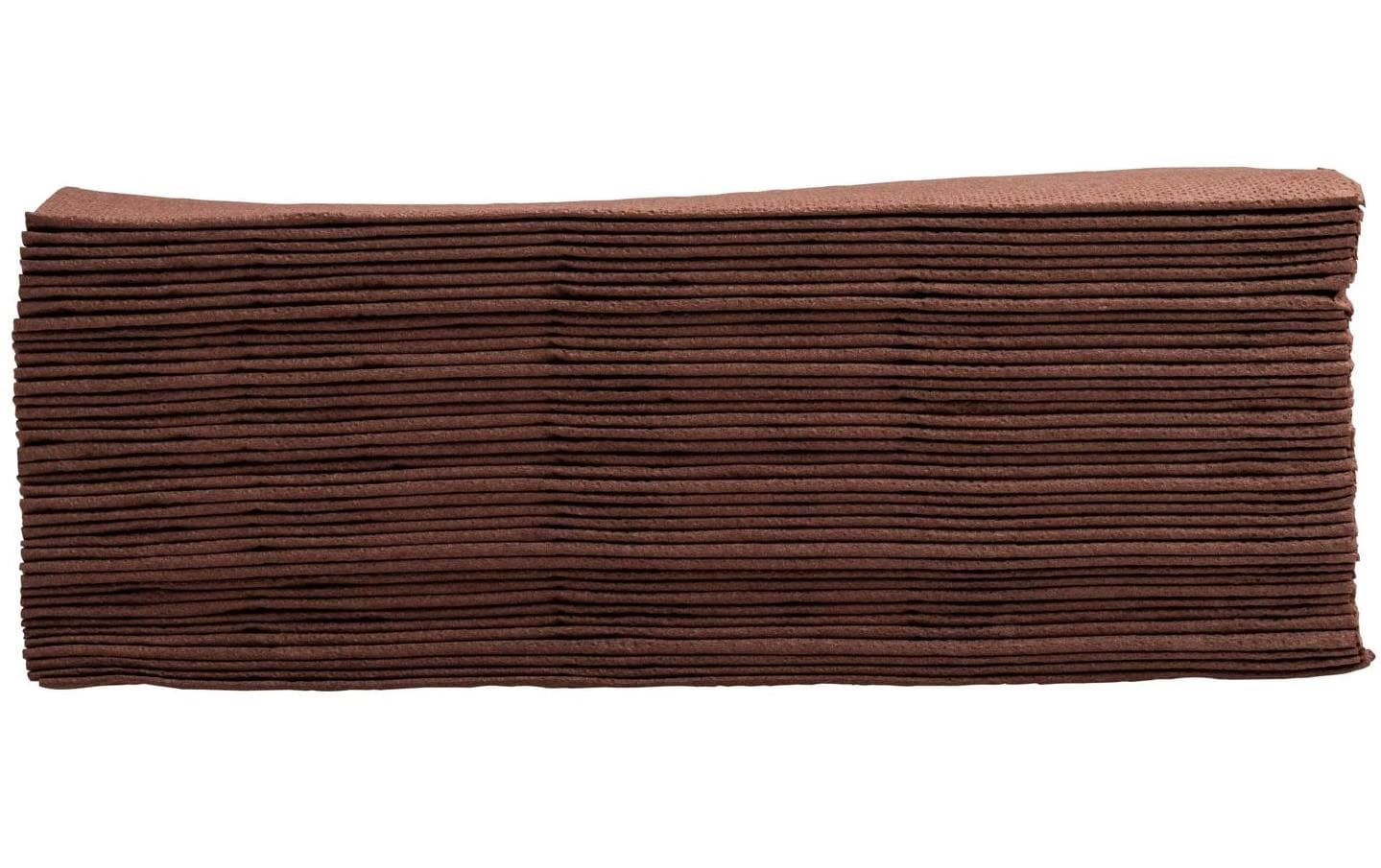 PRONAPPE Servietten – Schokolade – 20 × 20 cm, 2-lagig – 50 Stück