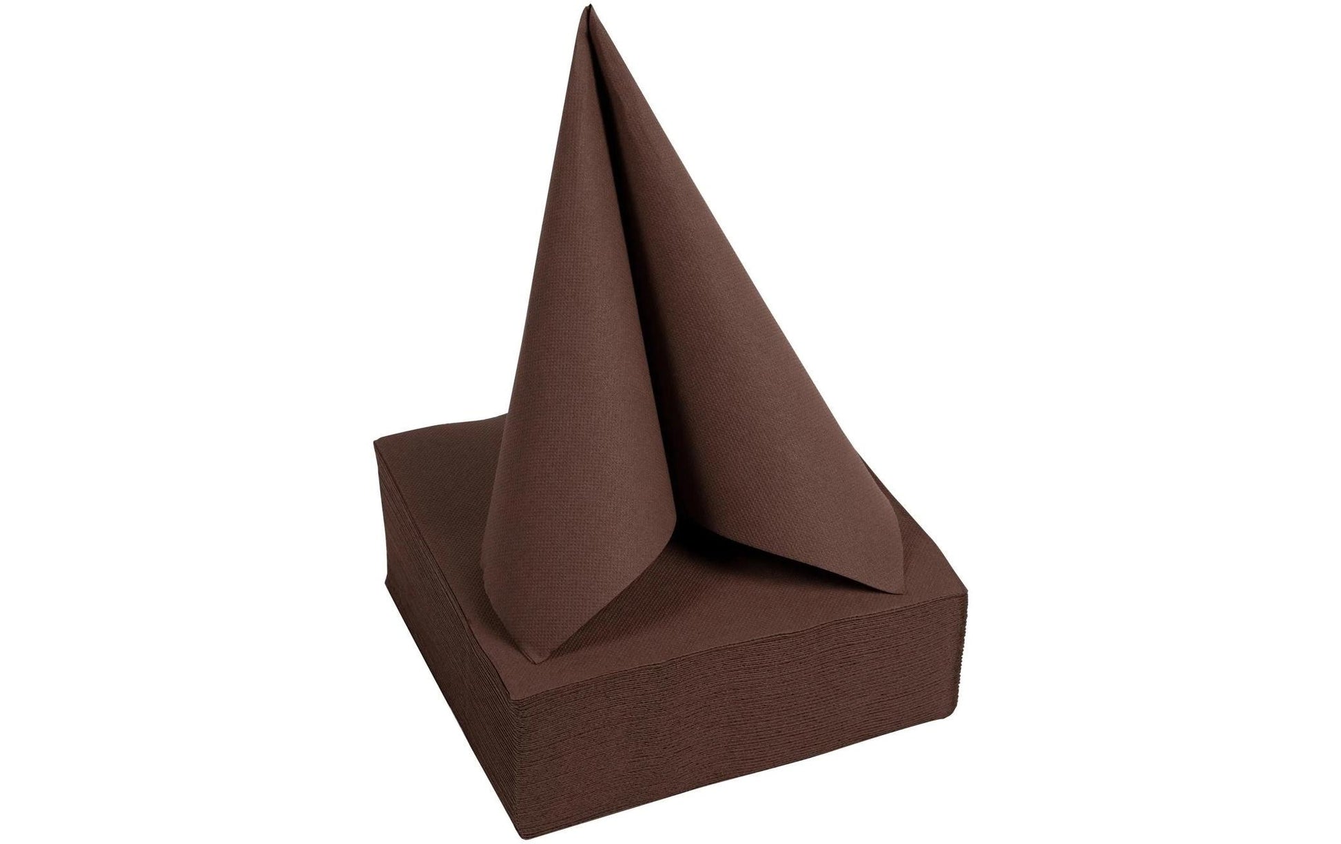 PRONAPPE Servietten – Schokolade – 20 × 20 cm, 2-lagig – 50 Stück