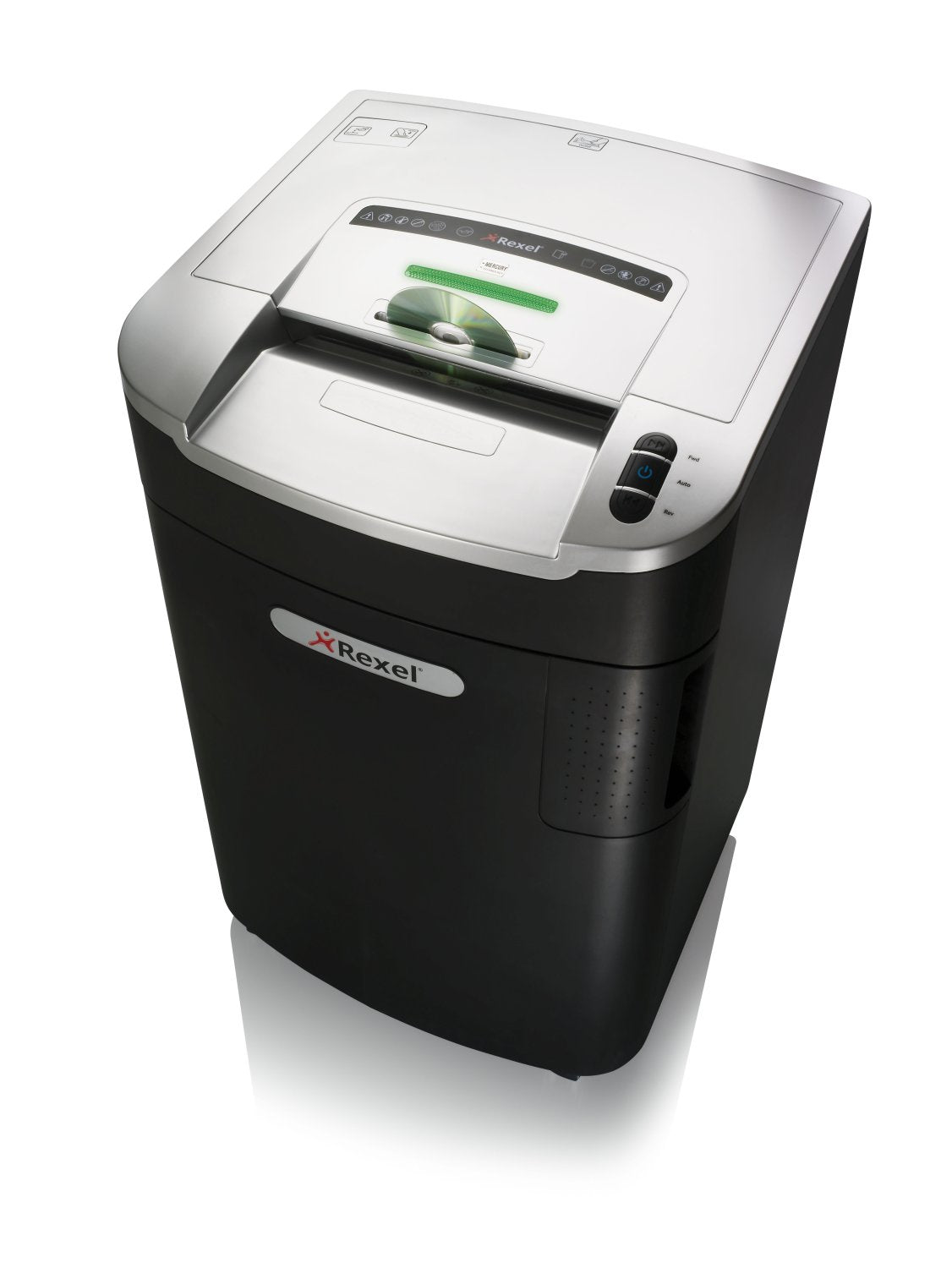 Rexel Mercury RLX20 – Aktenvernichter, DIN P-4, Partikelschnitt 4 × 40 mm, 115 l