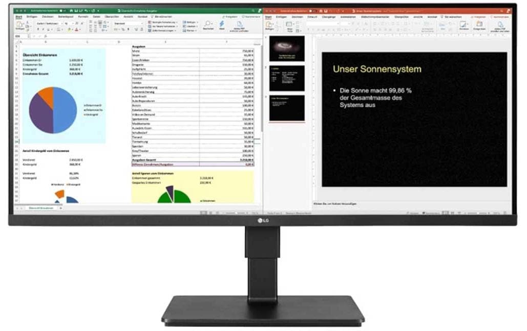 LG 34BR65F-B – Monitor 34" – WFHD (2560 × 1080), IPS, 400 cd/m²