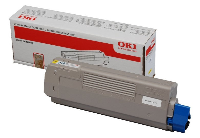 OKI Toner – Gelb, 6000 Seiten