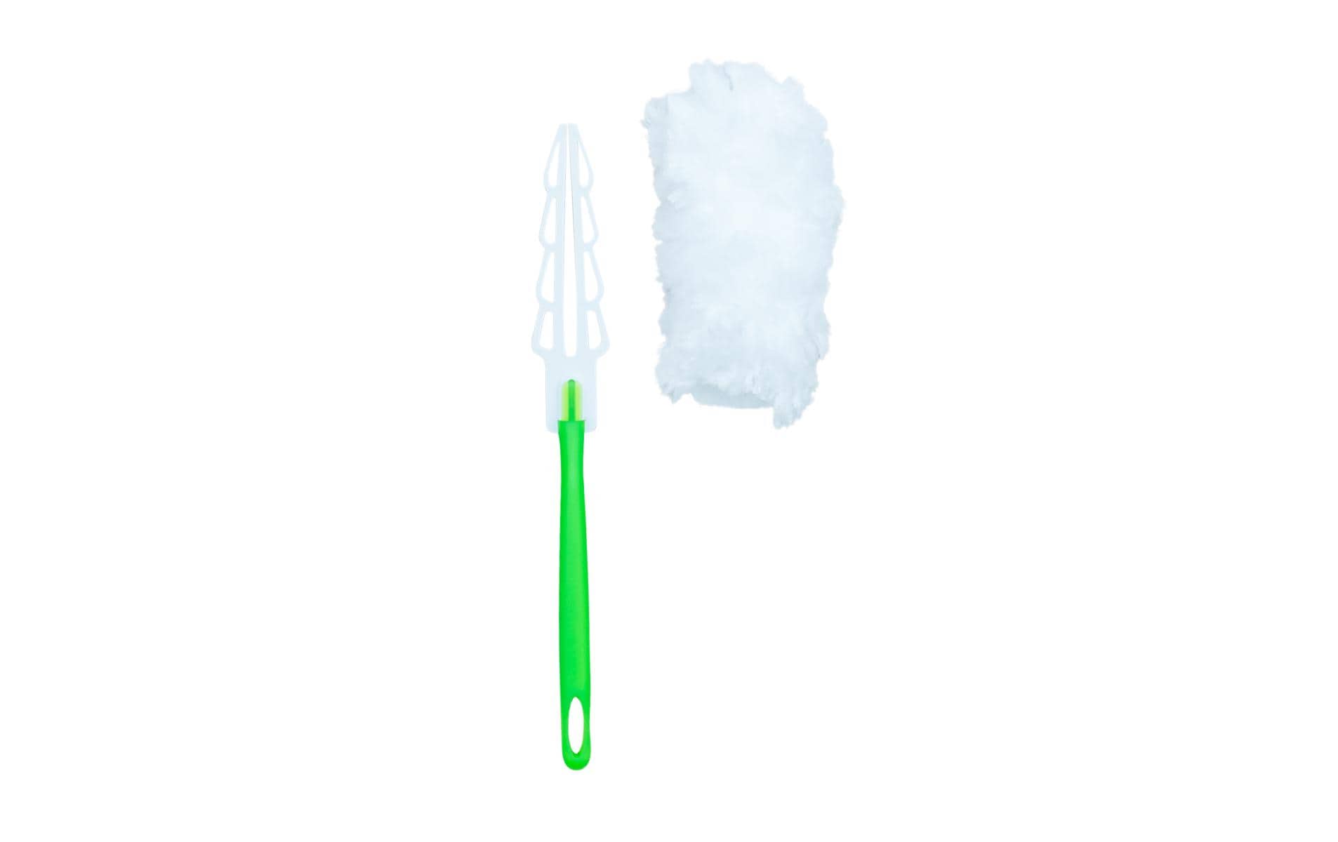 CREaCLEAN Staubwedel 54033 – Polypropylen – weiss – 4,2 × 33,0 × 4,2 cm
