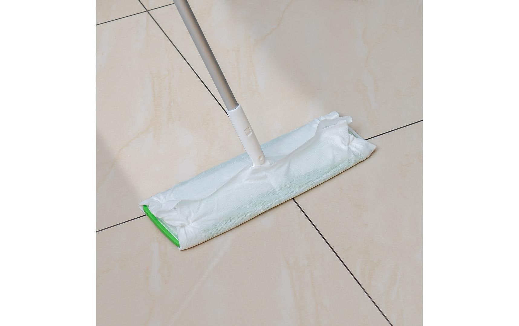 CREaCLEAN Einmal-Wischtuch WET XL – 40 × 21 cm, Polyester, Weiss – 20 Stk.