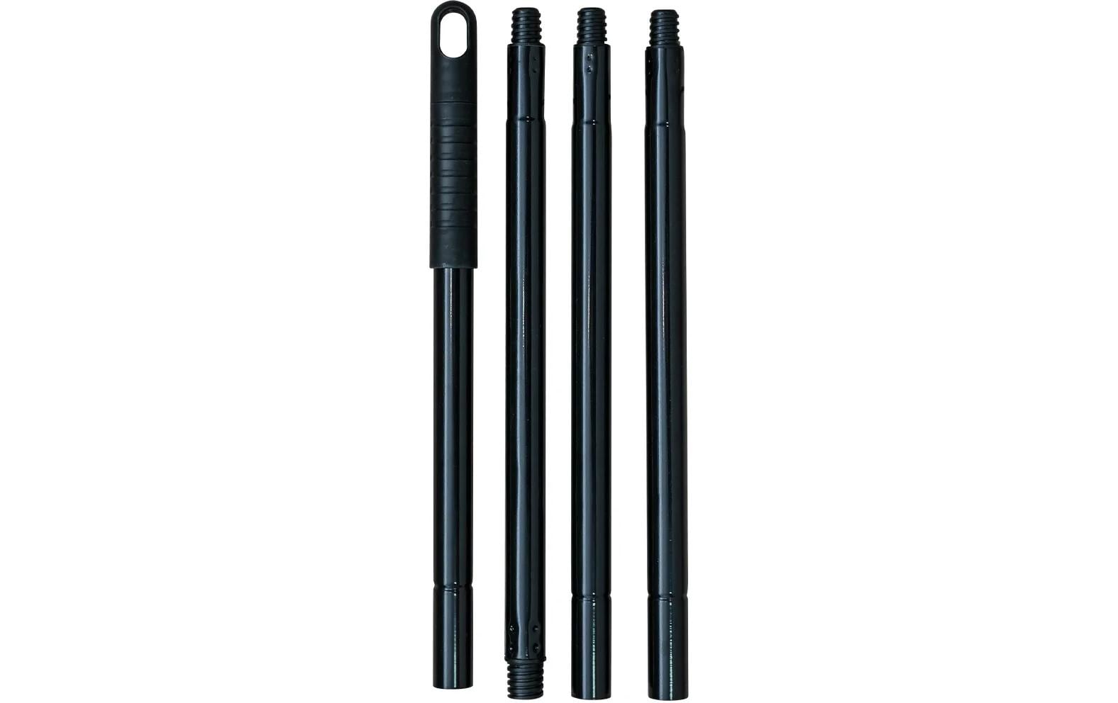 CREaCLEAN Wischerstiel 54055 – 130 cm – galvanisierter Stahl – schwarz