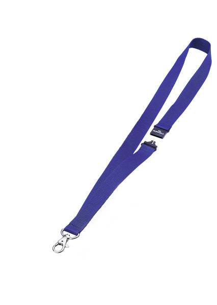 Durable Schlüsselanhänger – Textilband, Kunststoff, B 20 × H 440 mm, Dunkelblau, 10 Stk.
