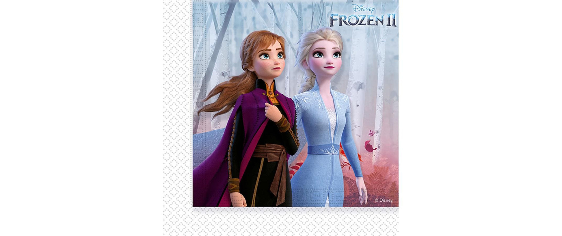Amscan Servietten Frozen – mehrfarbig – 33 × 33 cm, 2-lagig – 20 Stück