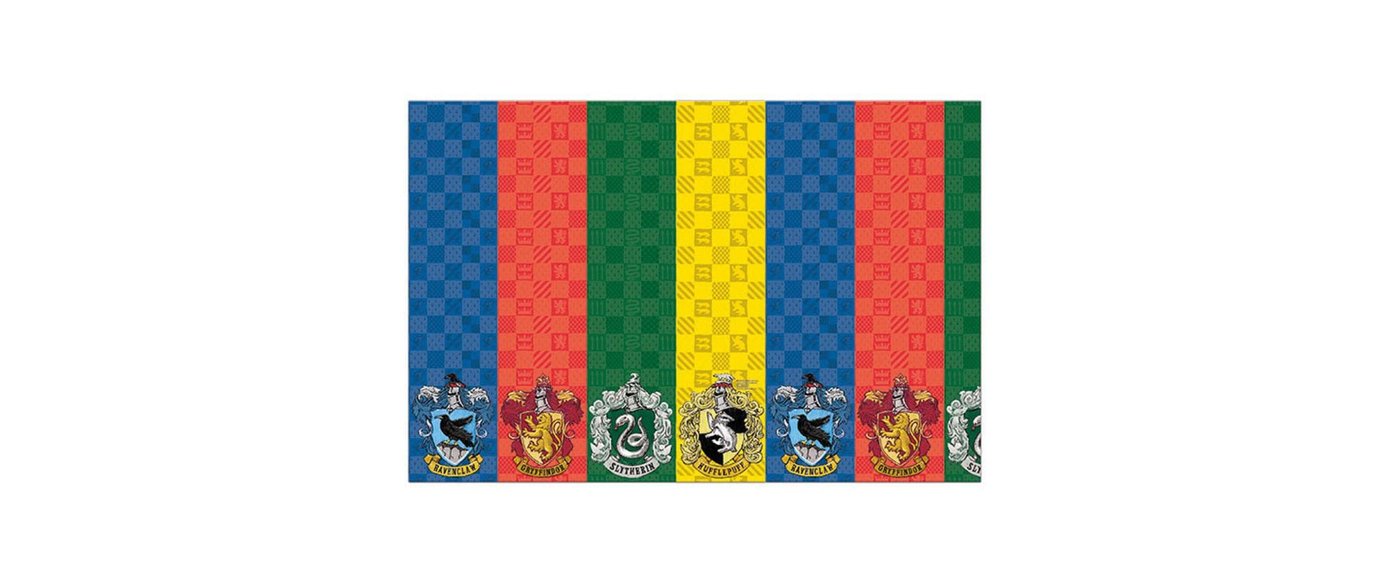 Amscan Tischdecke – 180×120 cm, Papier, Blau, Harry Potter, FSC