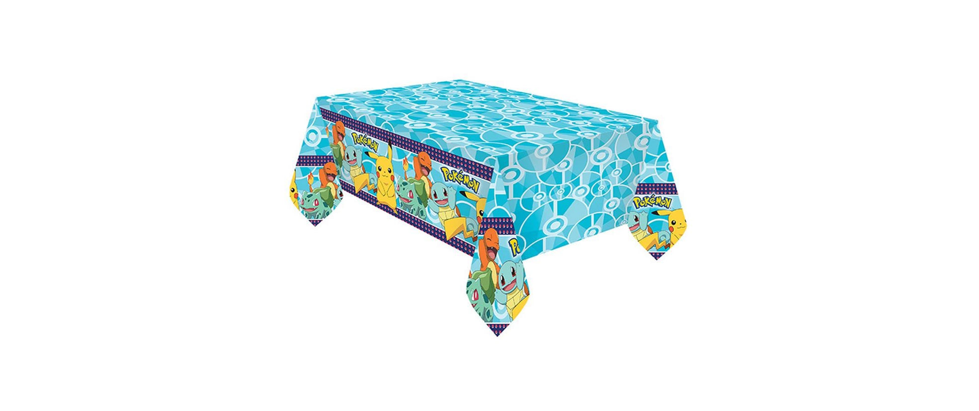 Amscan Tischdecke – 180×120 cm, Kunststoff, Mehrfarbig, Pokémon