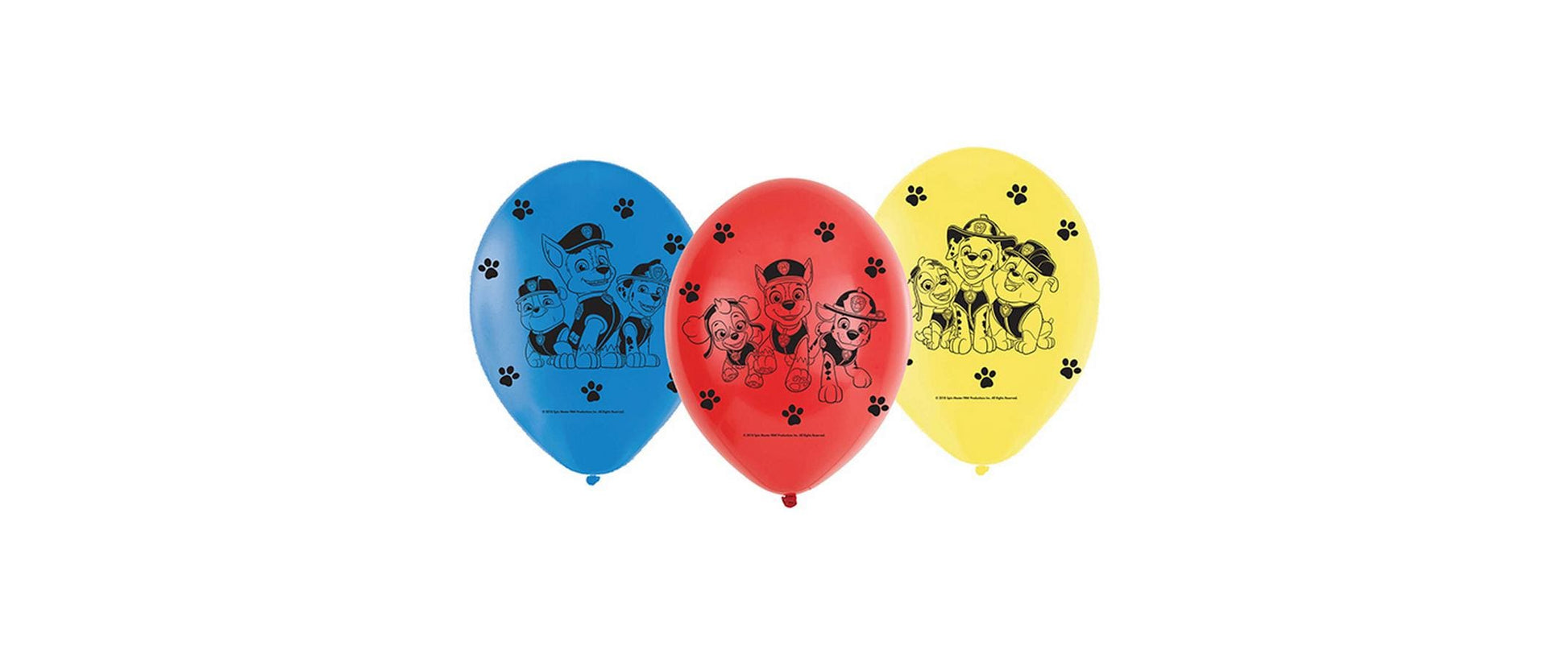 Amscan Paw Patrol Luftballons – Mehrfarbig – Ø 28 cm – Latex – 6 Stk