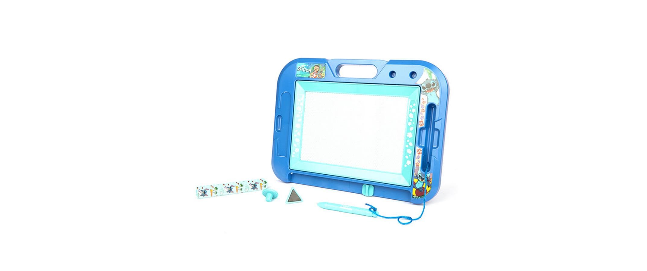 Stitch Magnettafel – 33 × 3 × 23 cm – ab 3 Jahren – Kunststoff, blau