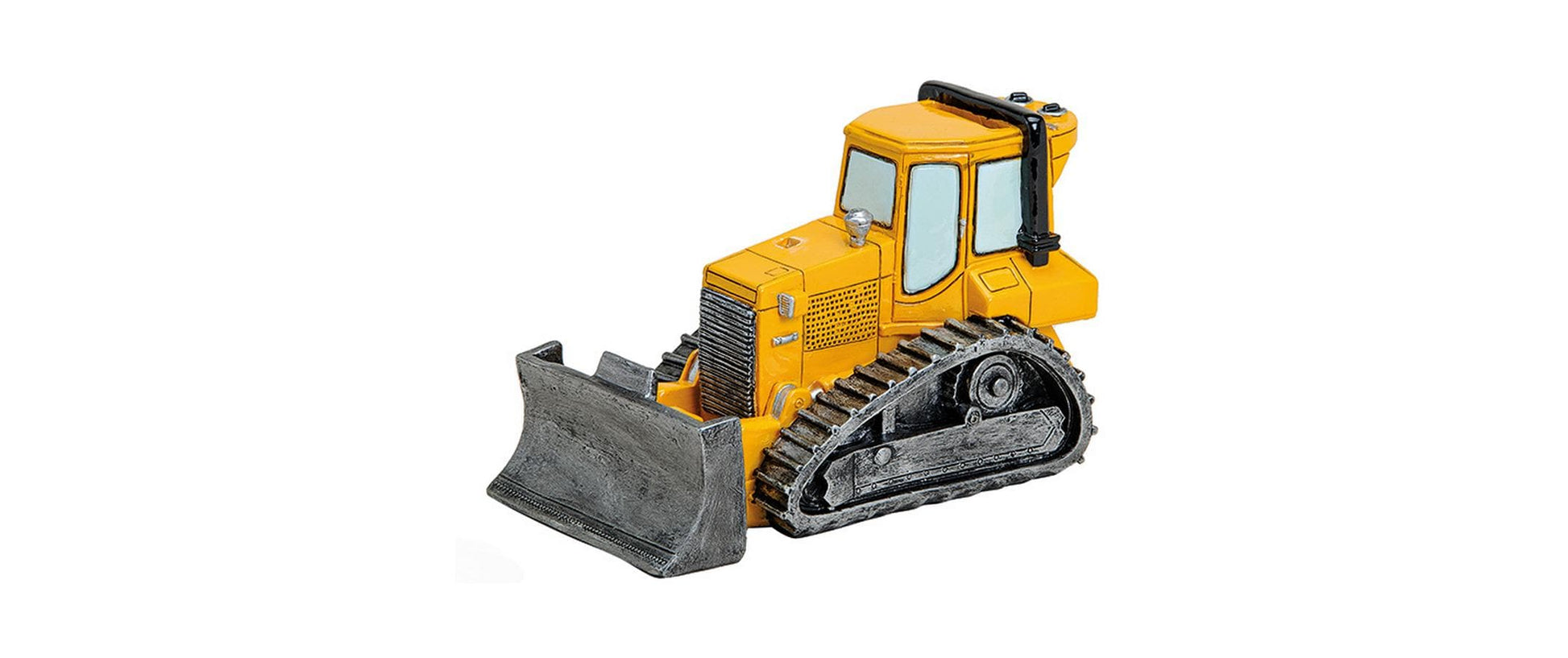 G. Wurm Spardose Baustelle – Polyresin, Grau – 17 × 11 × 8 cm