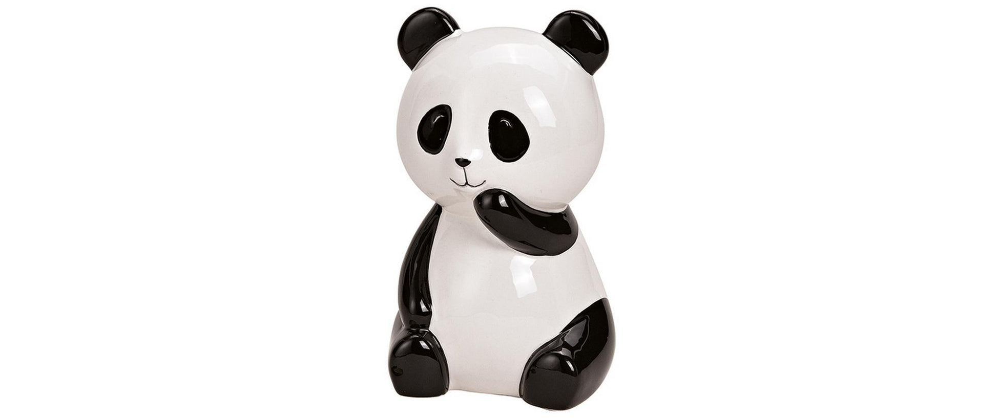G. Wurm Panda Spardose – Keramik, Mehrfarbig – 10 × 10 × 15 cm