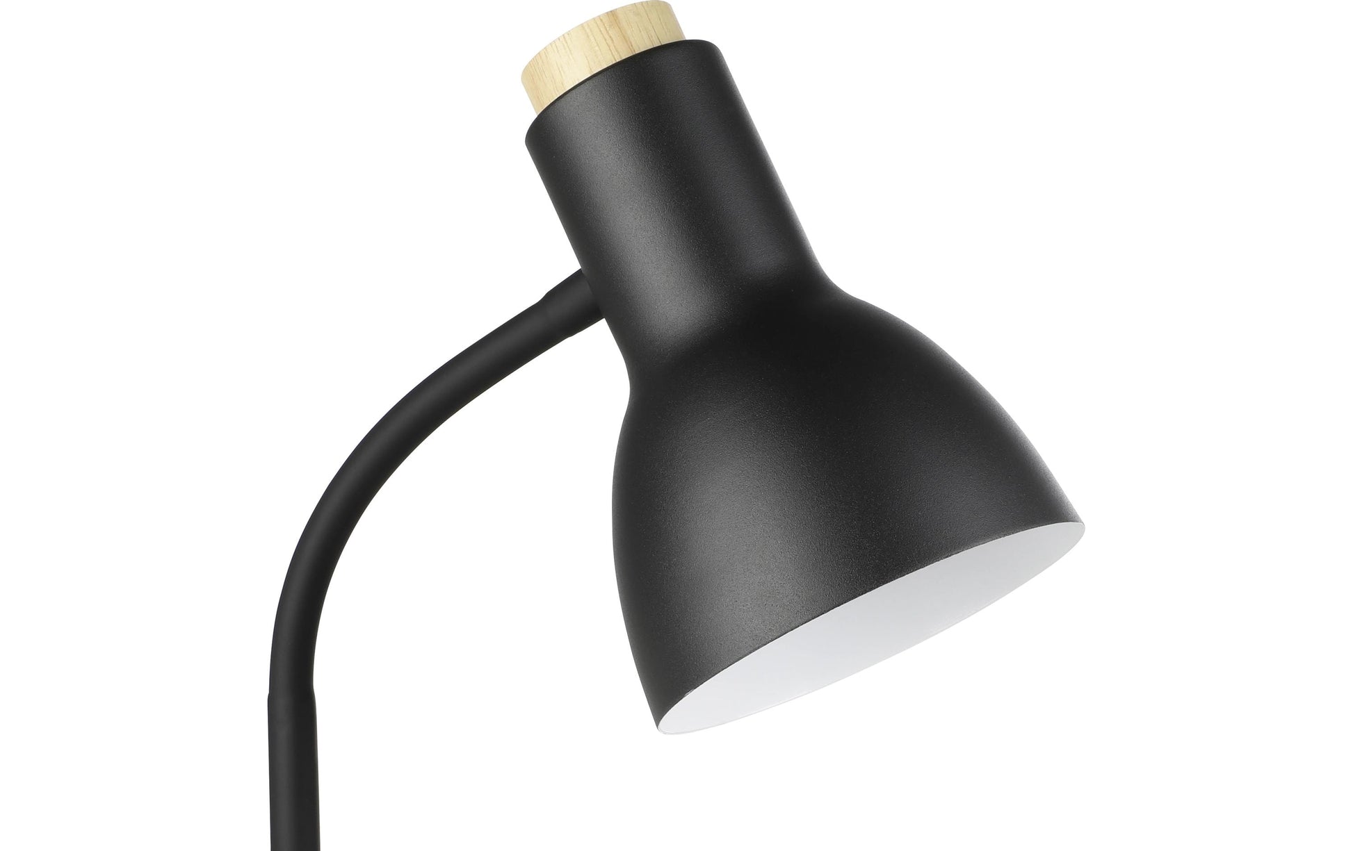 EGLO Tischleuchte VERADAL-QI – 720 lm, 5,5 W, 3000 K, Touch, dimmbar, schwarz, Qi