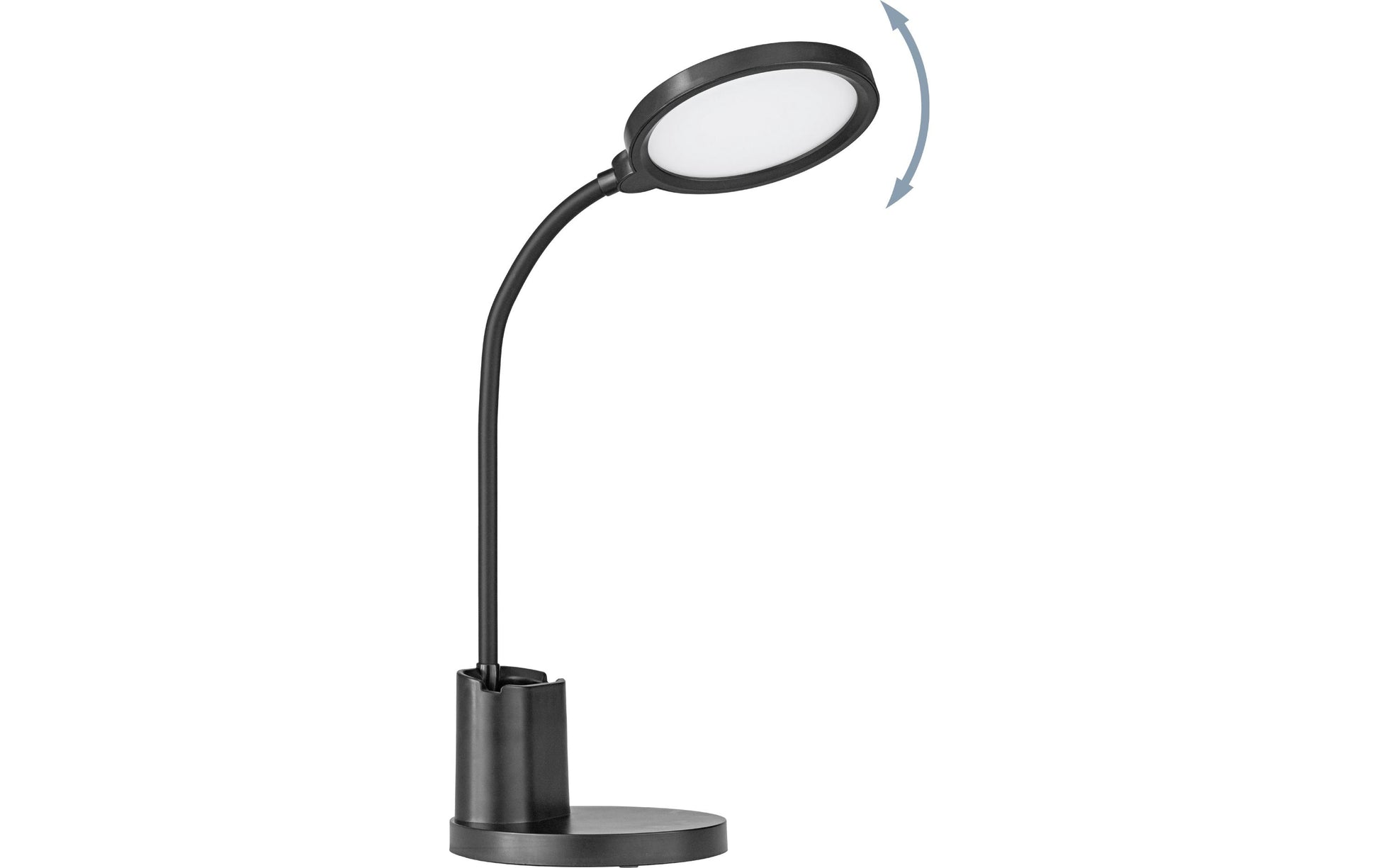 EGLO Tischleuchte BROLINI – LED 2,1 W, 300 lm, 2700–6500 K, dimmbar, Akku, Touch-Dimmer – Schwarz