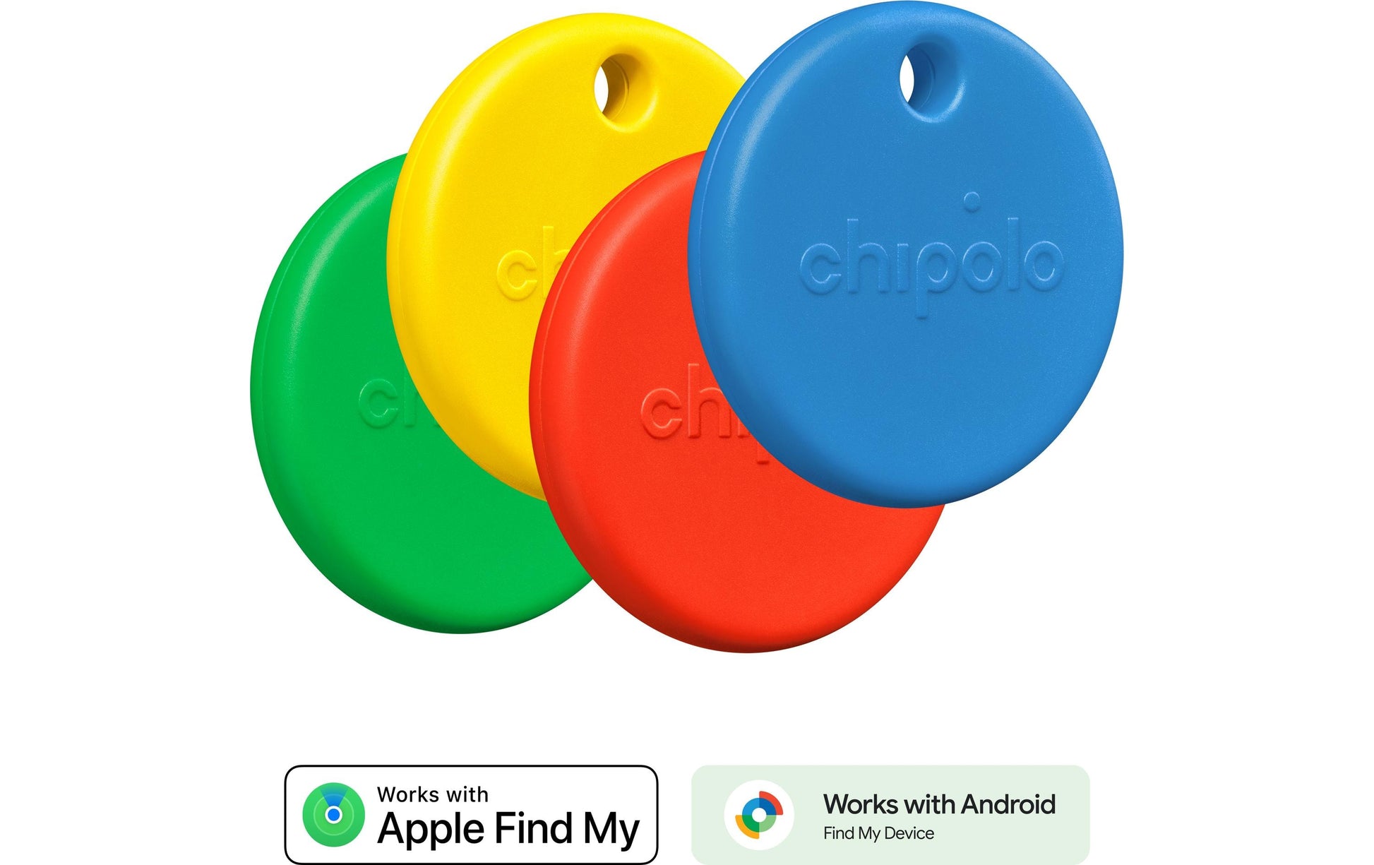 Chipolo POP Schlüsselanhänger – grün – für Apple Find My-App