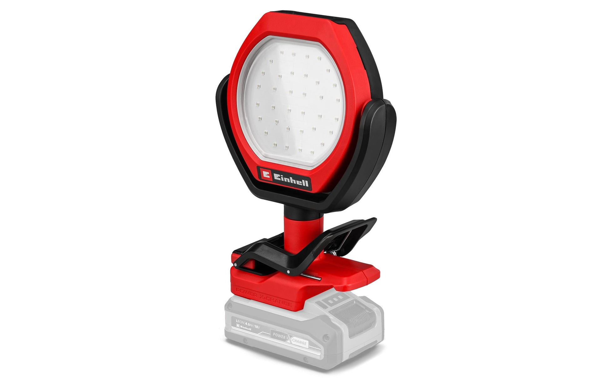 Einhell Akku-Aussenleuchte – 259 cm – 1500 lm – 7000 K – Akkubetrieb – für Power X-Change 18 V, dimmbar – Rot