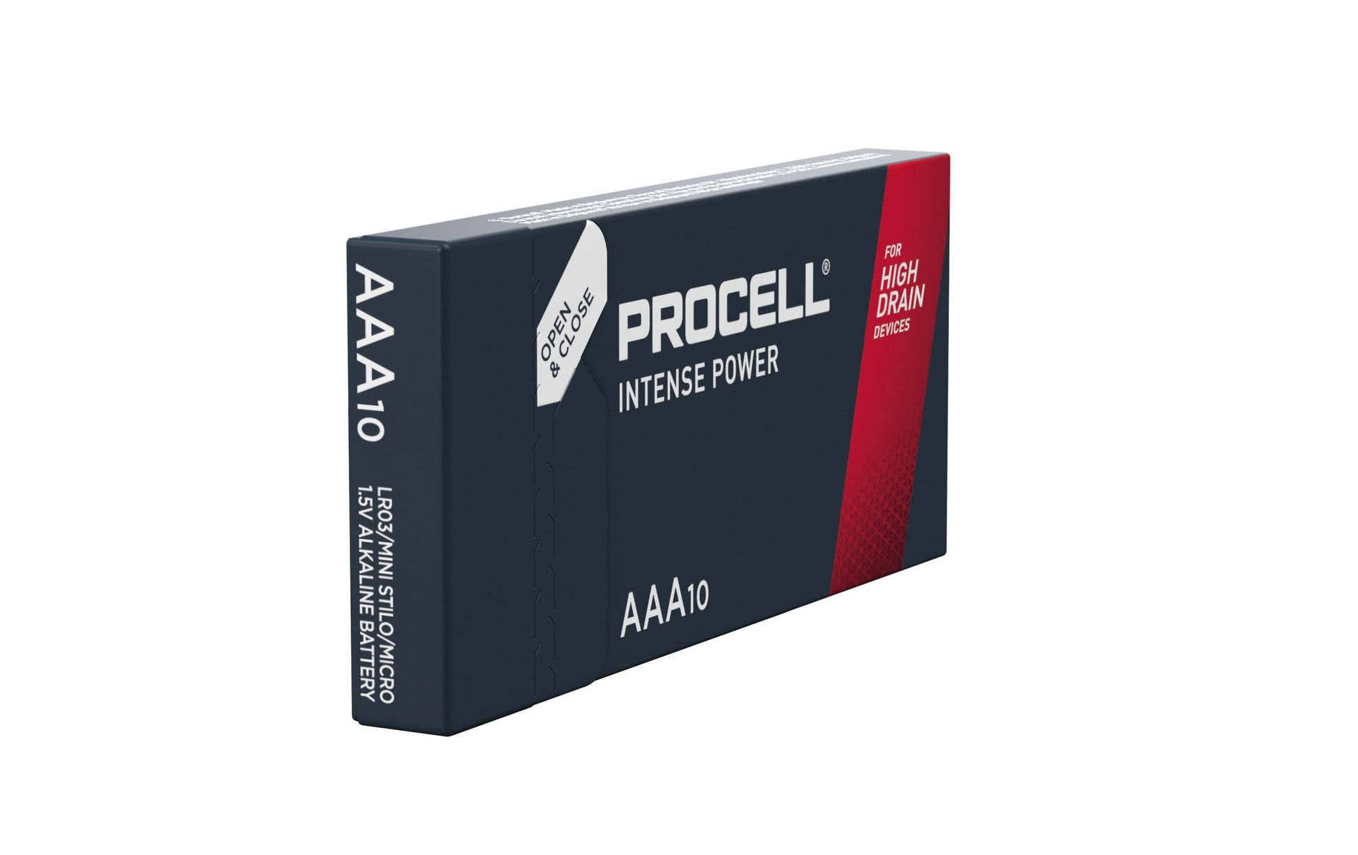Duracell Procell Intense AAA Akku 1,5 V Alkaline-Mangan – für Geräte