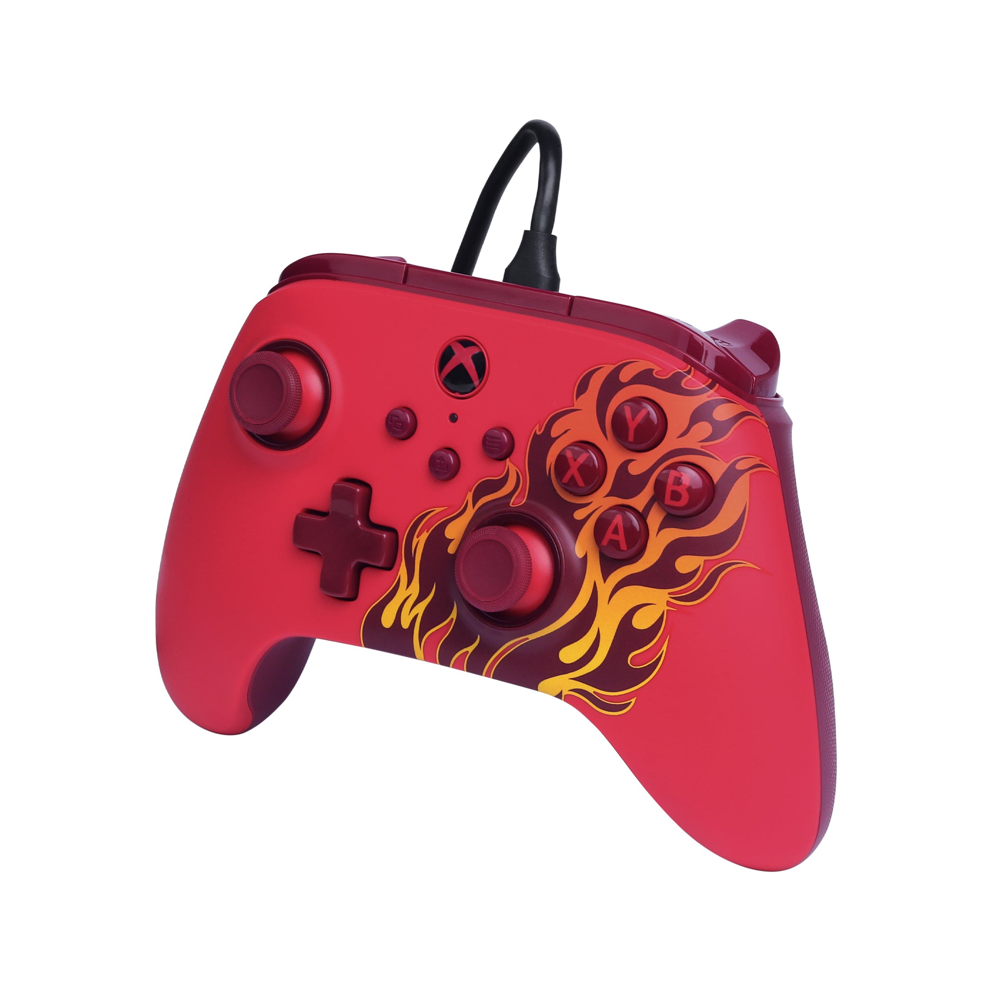 PowerA Advantage Wired XBGP0543 – Gamepad – USB (kabelgebunden) – Programmierbare Tasten – für Xbox & PC – Rot