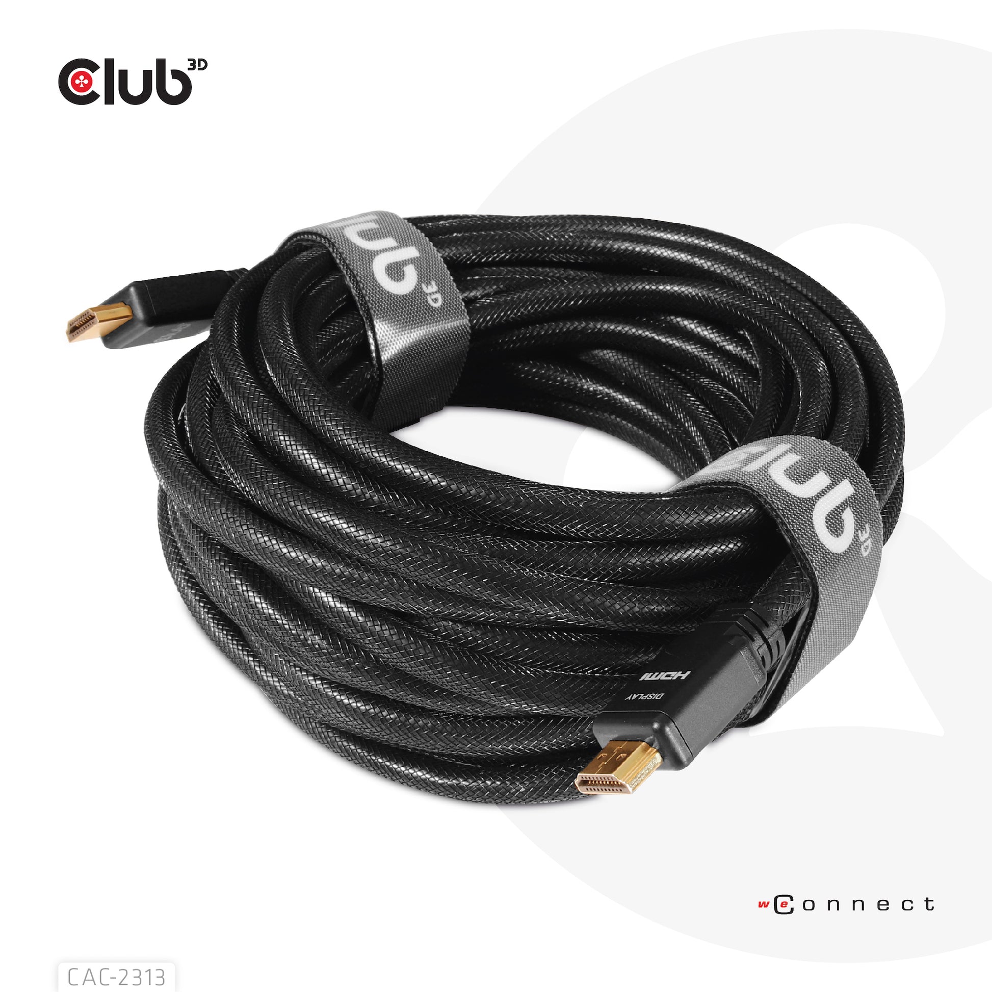 CLUB3D Club 3D HDMI Kabel HDMI 2.0 4K 60 Hz – 10 m – aktiv