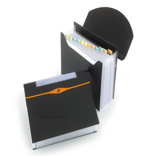Rexel Optima A4 Fächermappe – 13 Fächer, Polypropylen (PP), Blau, bis 500 Blatt