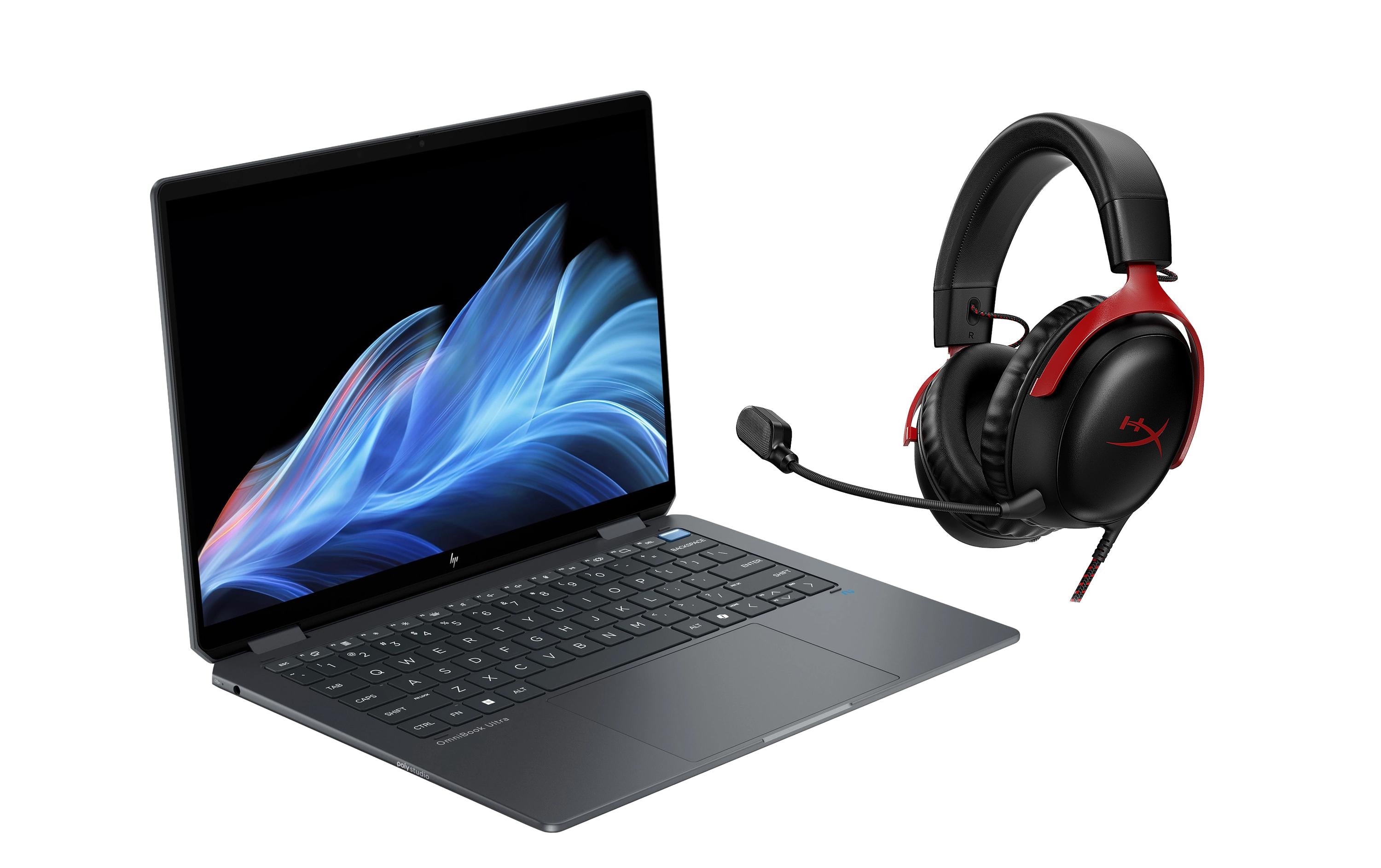 HP Omnibook Ultra Flip 14-FH0738NZ OLED Kit – Convertible (360°-Gelenk), Windows 11 Pro