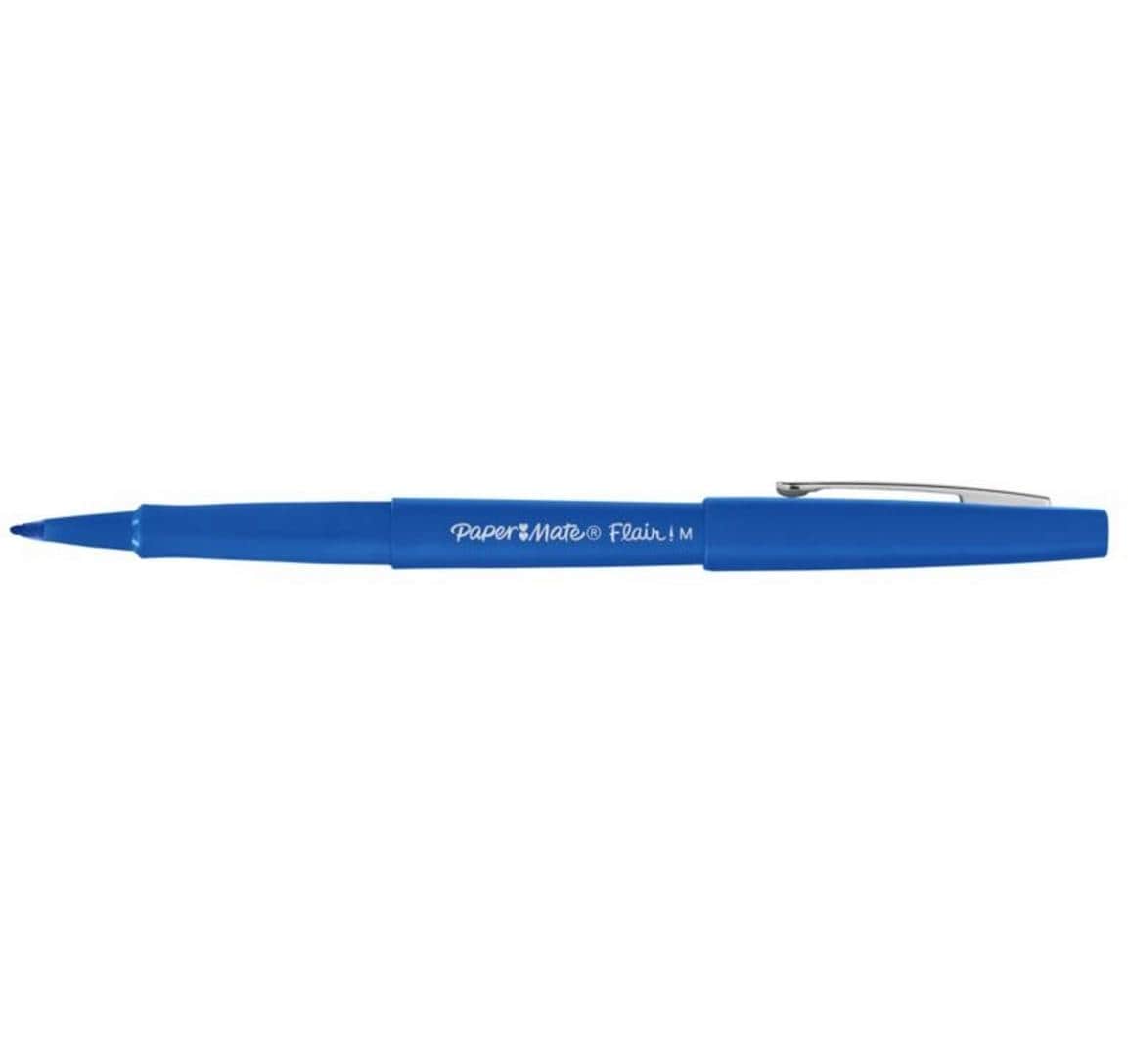 Papermate Flair Original Fineliner – 36er-Set – Blau