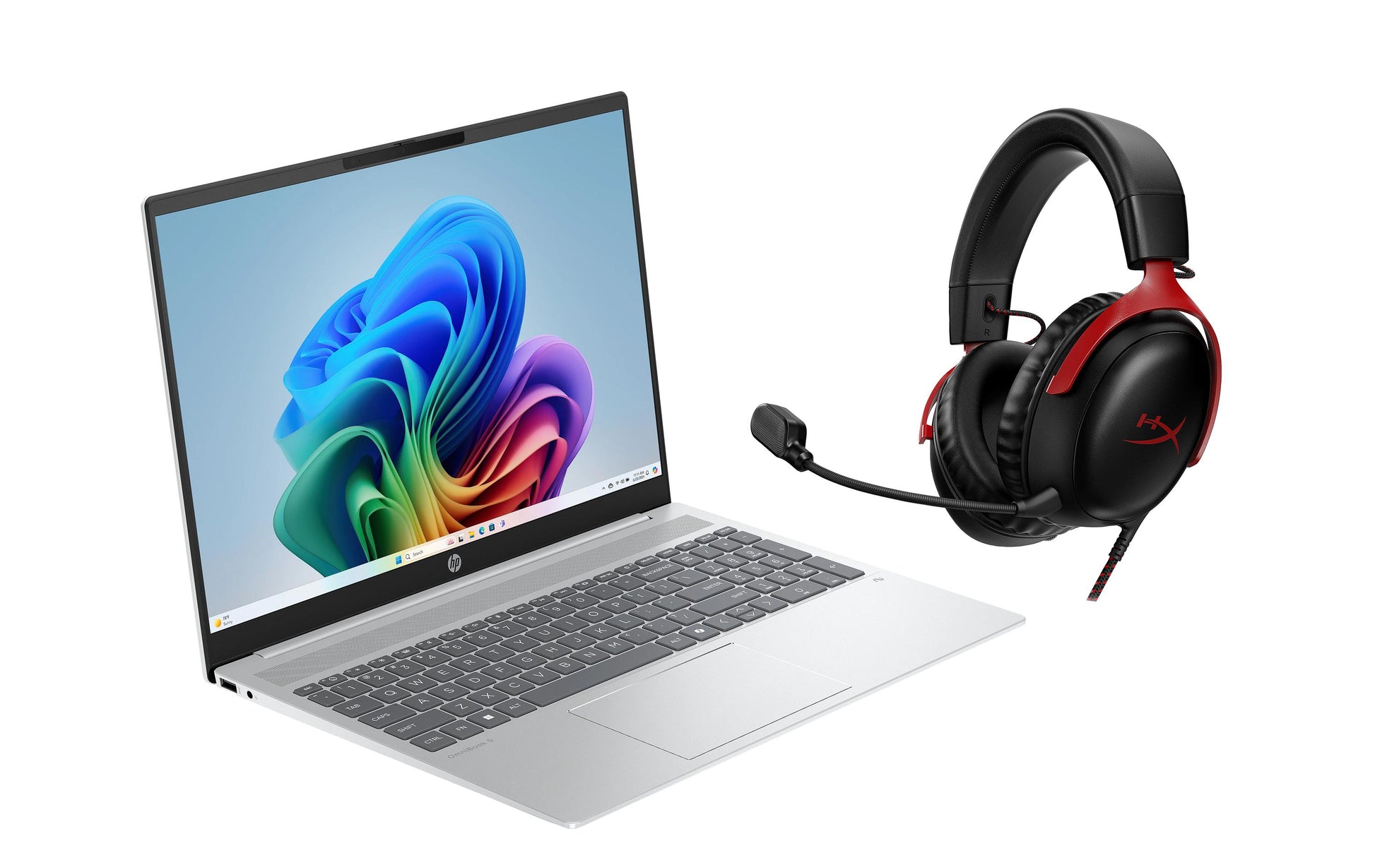 HP Omnibook 5 16-AG1408NZ Notebook – Wi‑Fi 6E, Bluetooth 5.3 – Netzteil 65 W – 357,7 × 254,8 × 17,9 mm
