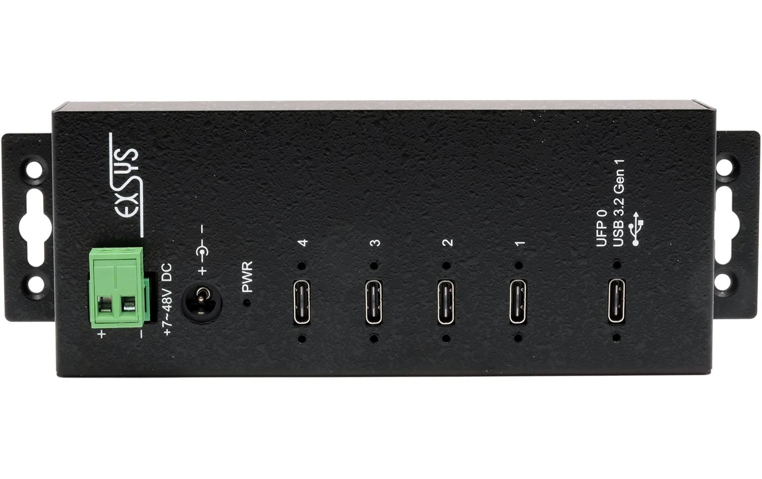 EXSYS EX-1144HMVS USB-Hub – USB-C, 4 Ports
