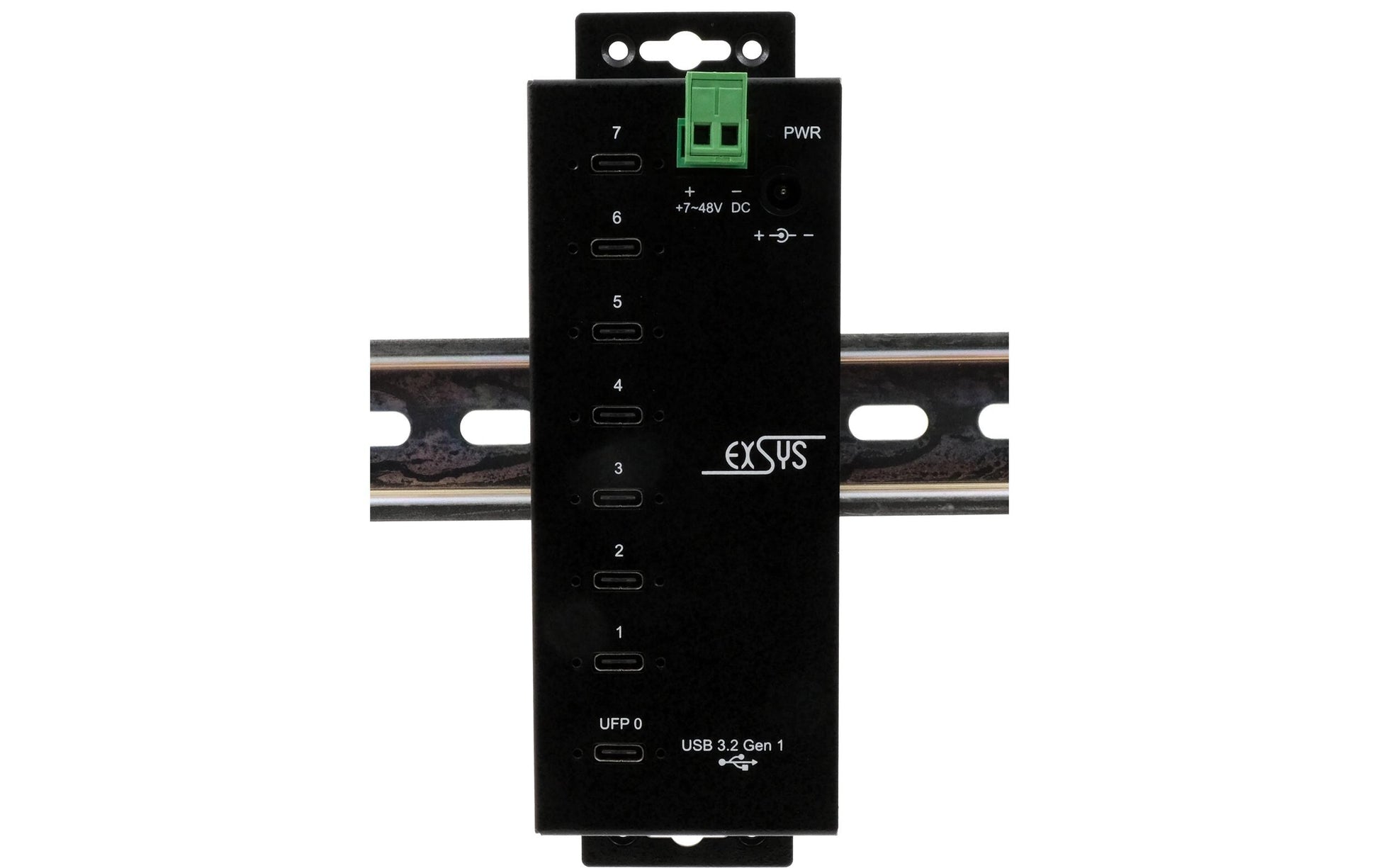 EXSYS EX-1147HMVS USB-Hub – 7× USB-C, 5 Gbit/s