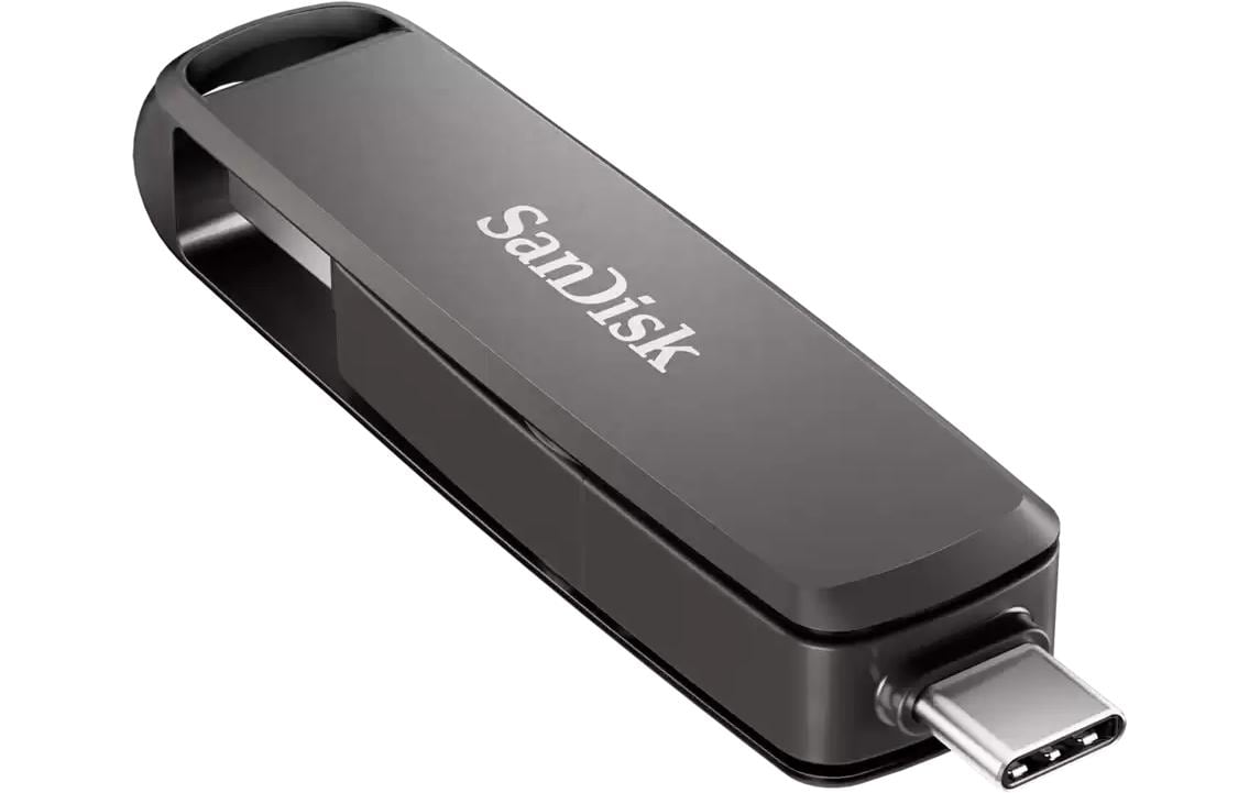 SanDisk Extreme Pro Dual Drive Metal USB-Stick – 2 TB, USB-C + USB-A, 1000/900 MB/s