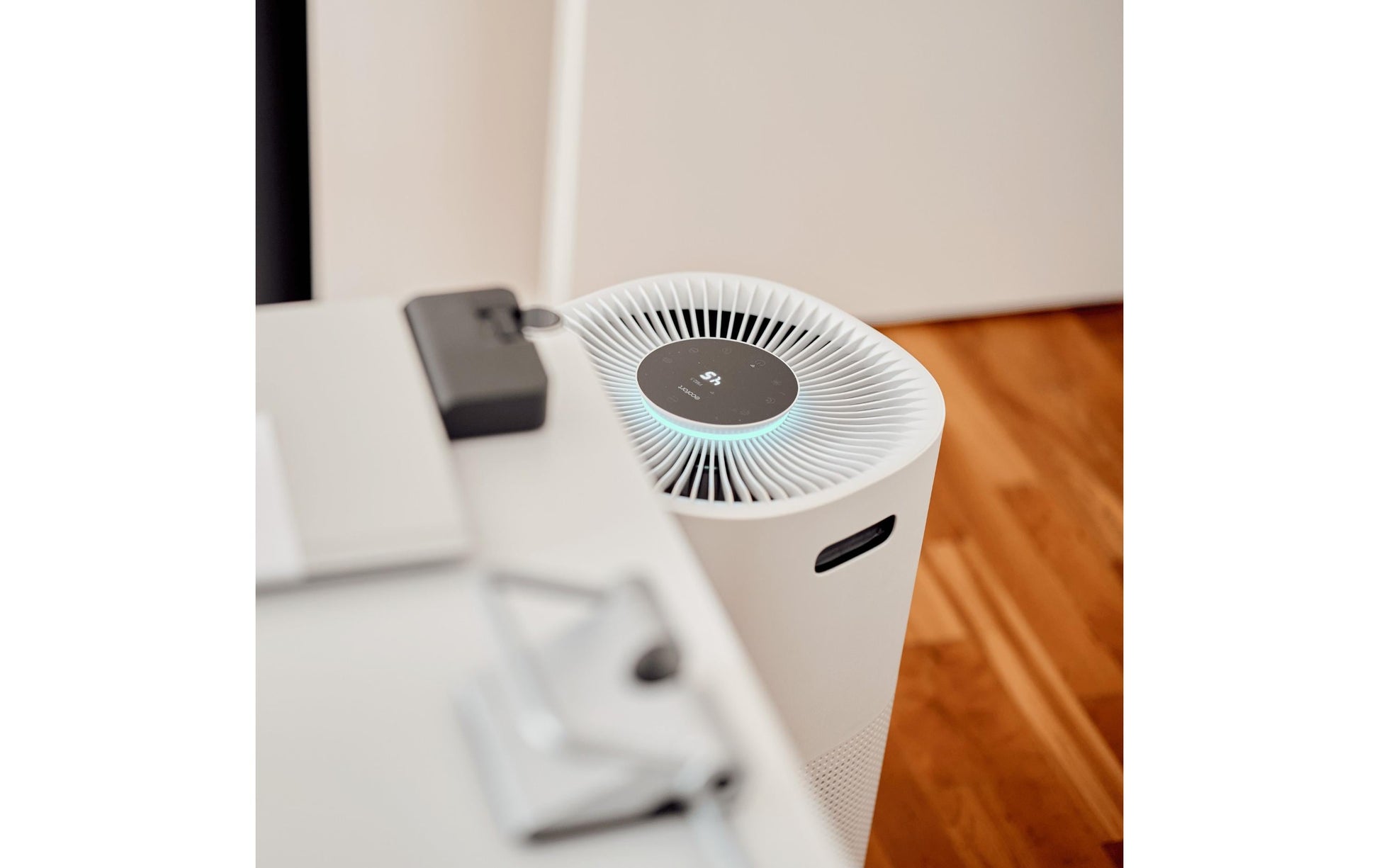 Ecofort Luftreiniger ecoQ CleanAir 600+ – CADR 680 m³/h, bis 130 m², HEPA 13, WLAN, App-Steuerung, 56 dB