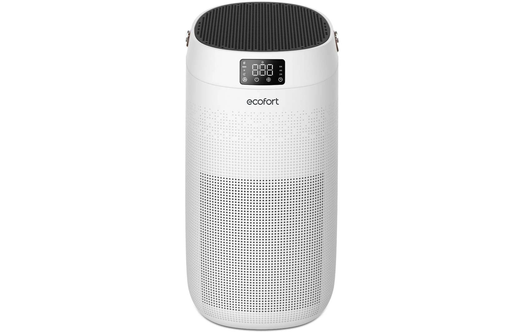 Ecofort Luftreiniger ecoQ CleanAir 400+ – CADR 500 m³/h, bis 80 m², HEPA 13, 60 dB