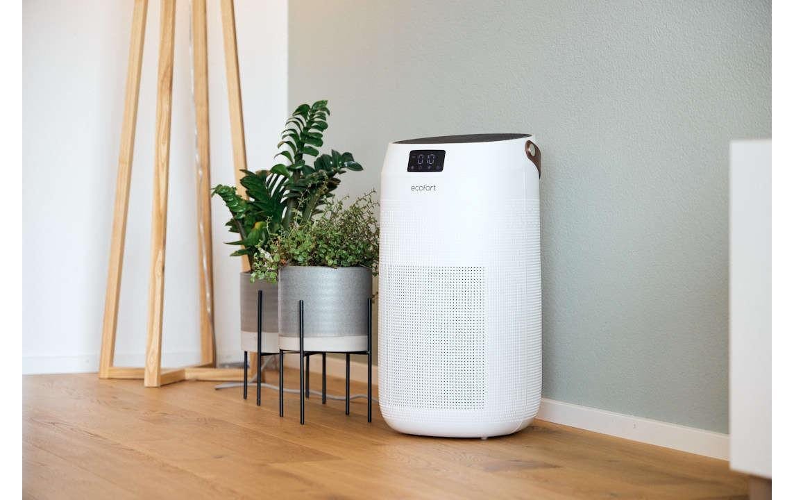 Ecofort Luftreiniger ecoQ CleanAir 400+ – CADR 500 m³/h, bis 80 m², HEPA 13, 60 dB