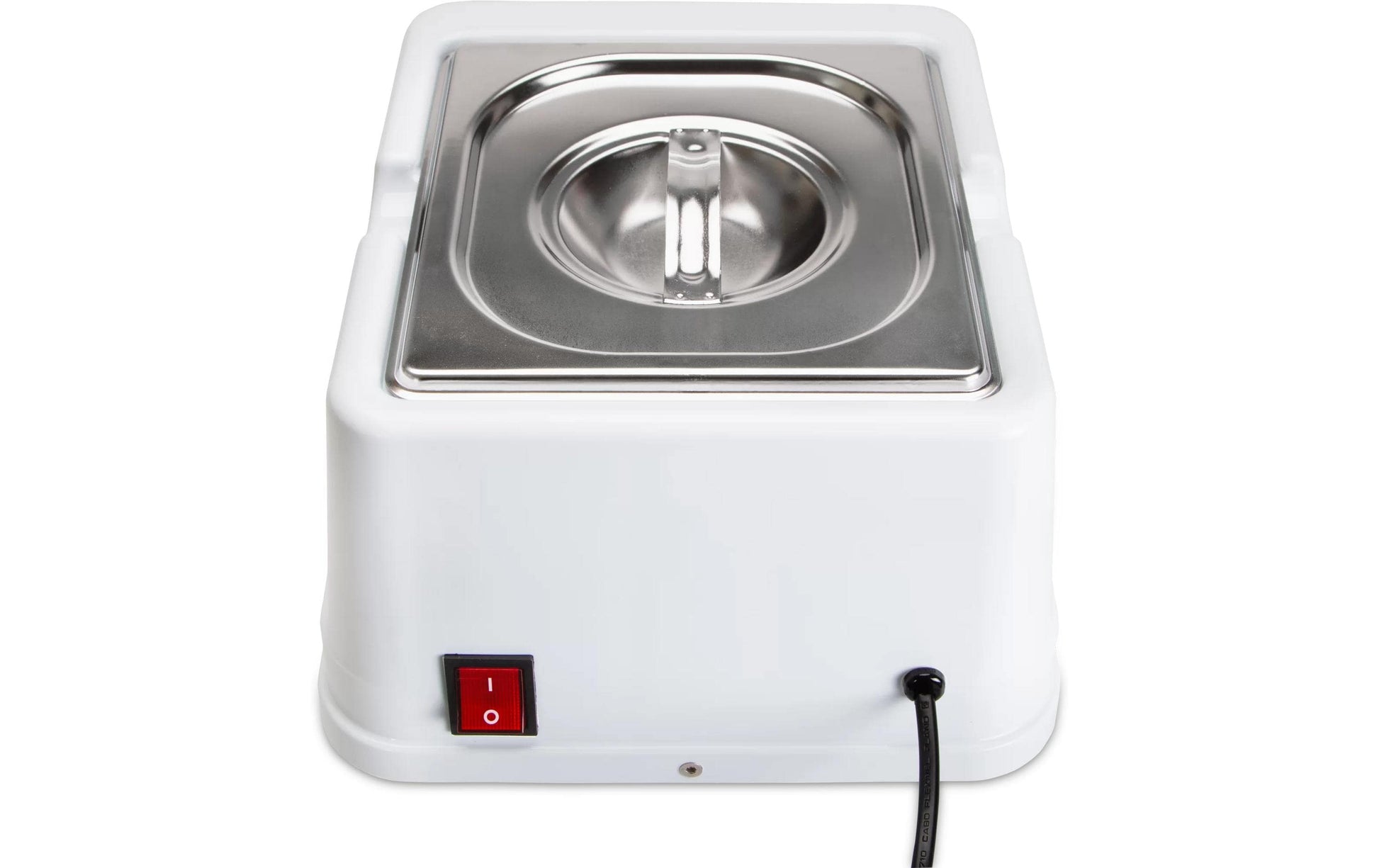 Städter Fondue-Set – Metall, 1,5 l, Netzbetrieb – Silber/Weiss