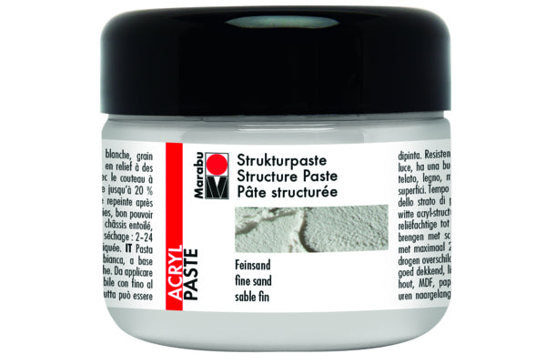 Marabu Strukturpaste – Feinsand 809, matt – 225 ml