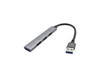 i-tec USB-Hub – USB-A, 1× USB 3.0, 3× USB 2.0, für Windows/Mac/Linux