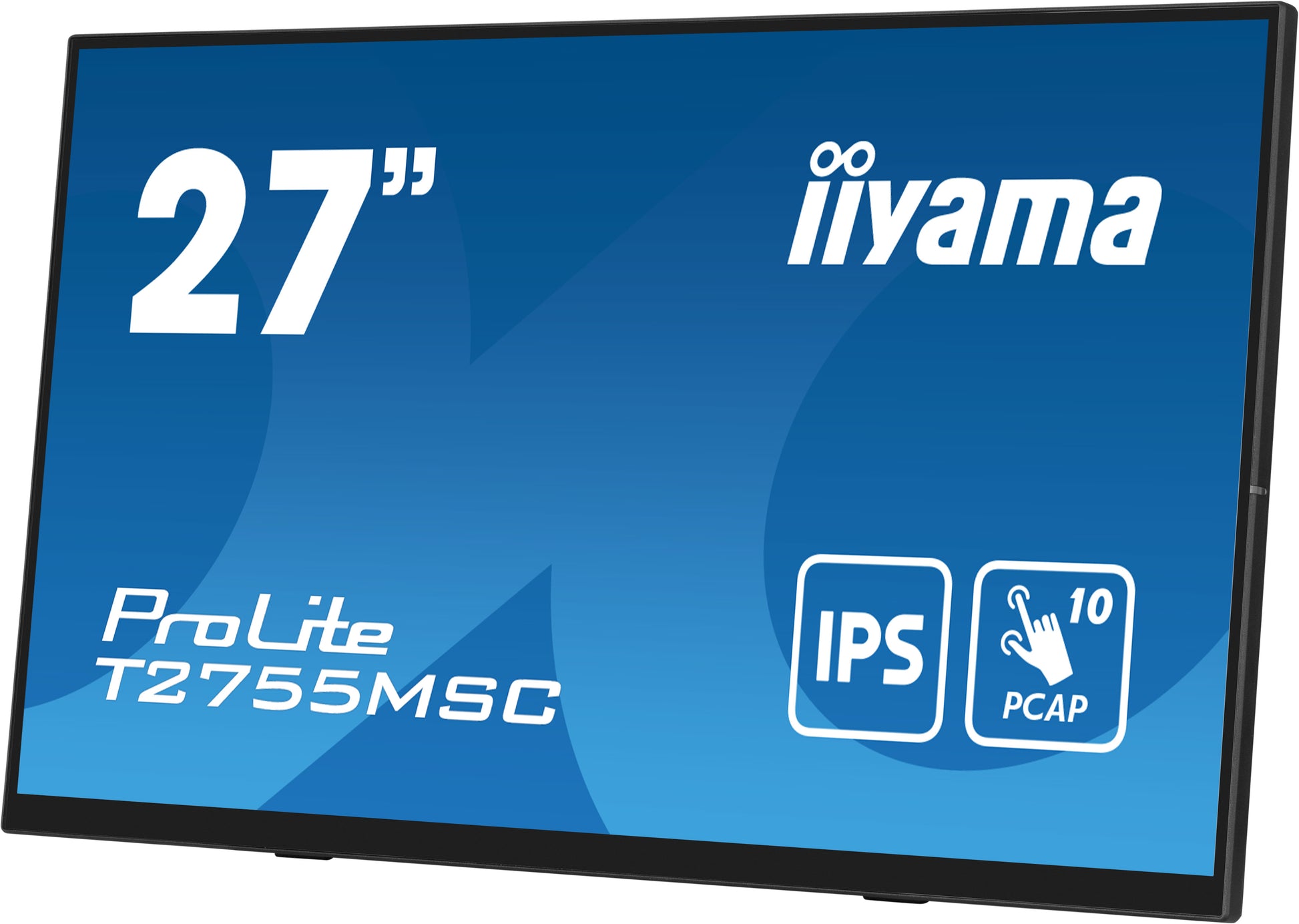 iiyama T2755MSC-B1 – Monitor, 27", 1920 × 1080 (Full HD), Touch, 360 cd/m²