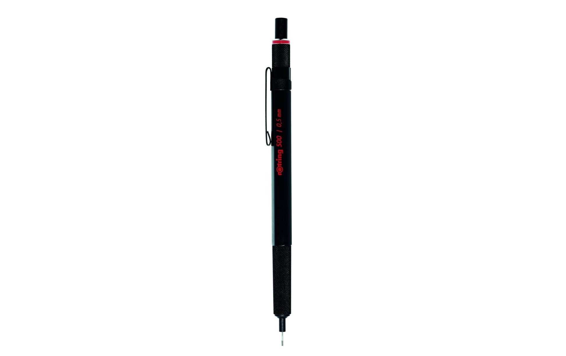 Rotring 500 Druckbleistift – 0,5 mm – Metall – Schwarz
